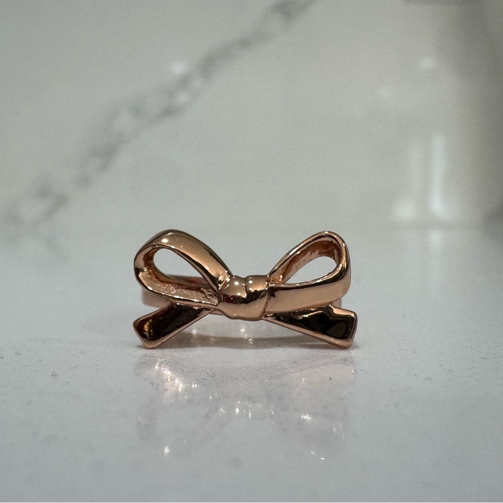 Kate Spade Mini Bow Rose Gold Ring